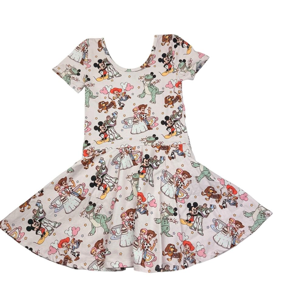 Wild Rich Kids Disney WRK Toy Story Skirted Leo Dress, Size 11/12